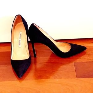 Manolo Blahnik Black BB Pump